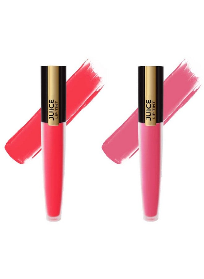 JUICE Matte Lip Combo L21 Shade No.: Bling Pink M03 Smoky Rose M10 - Image 1