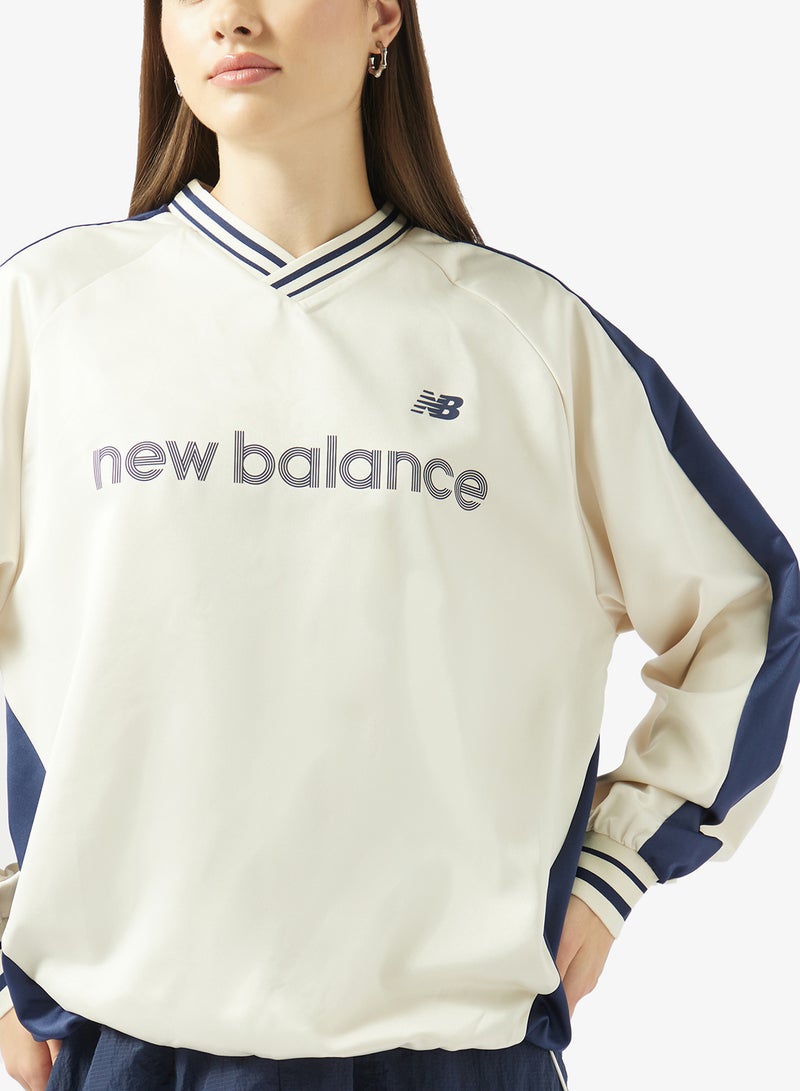 نيو بالانس سترة ساتان منسوجة - Image 3