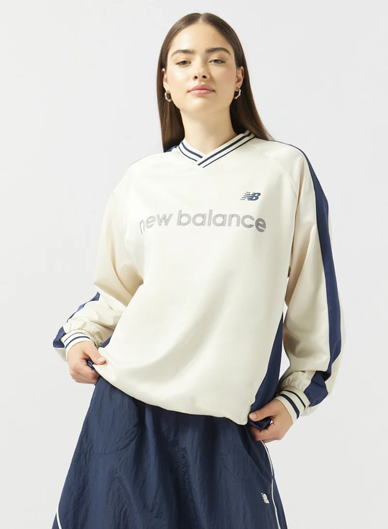Satin Woven Pullover