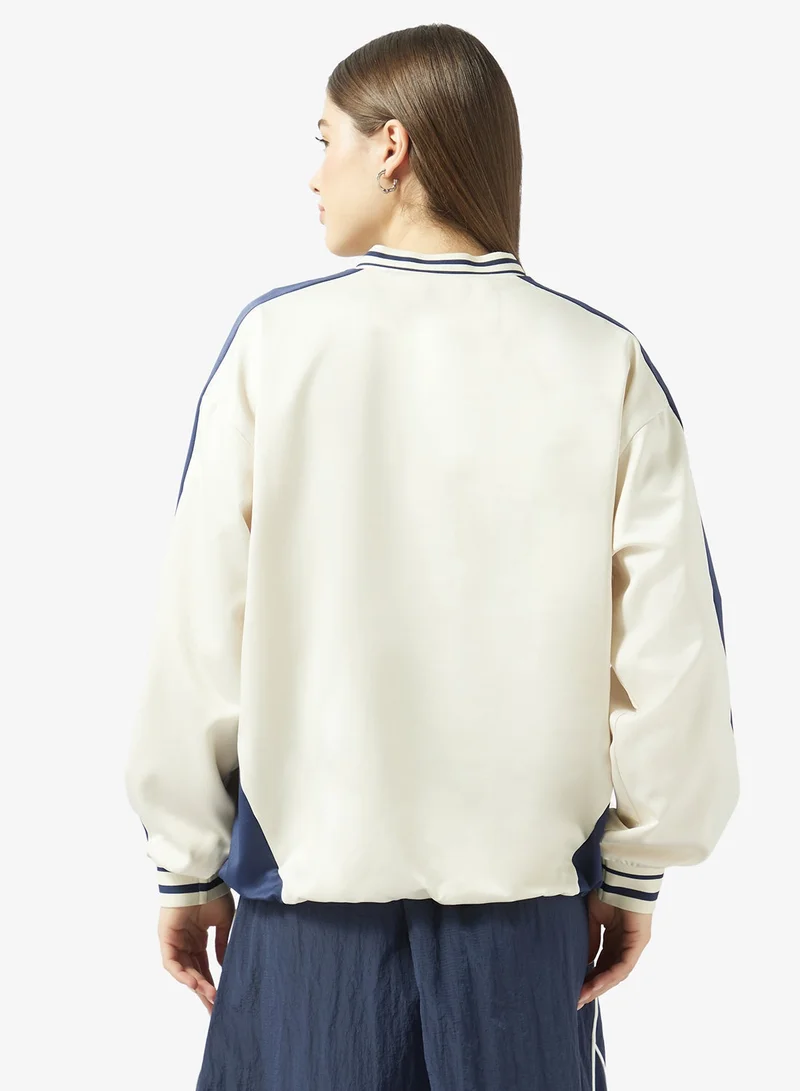 New Balance Satin Woven Pullover