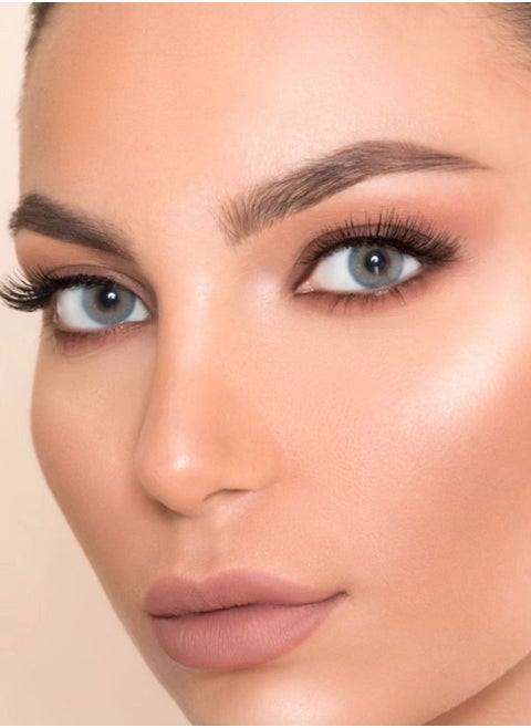 contact lenses Lorans color  kadet blue