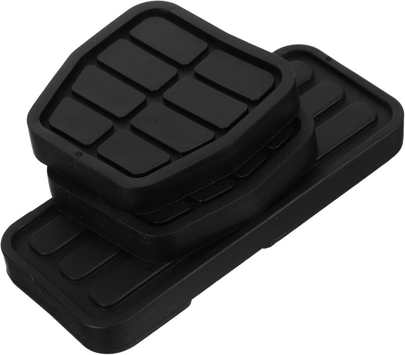 3pcs Car Pedal Covers Set Anti-Slip Accelerator Brake Clutch Pedal Pads Protector for Manual Transmission Vehicles Automotive Interior Accessories - Image 1