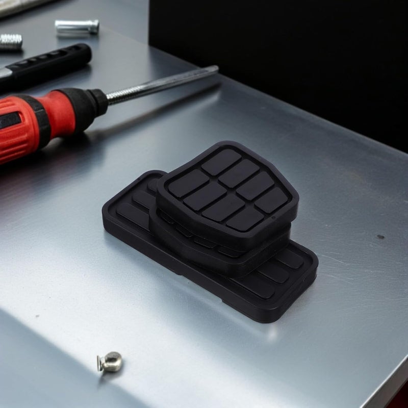 3pcs Car Pedal Covers Set Anti-Slip Accelerator Brake Clutch Pedal Pads Protector for Manual Transmission Vehicles Automotive Interior Accessories - Image 5
