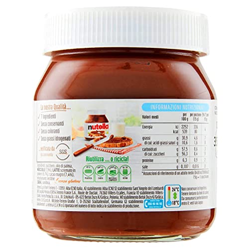 Nutella Chocolate Hazelnut Spread - 2 Pack, 2 x 350 g - Image 4