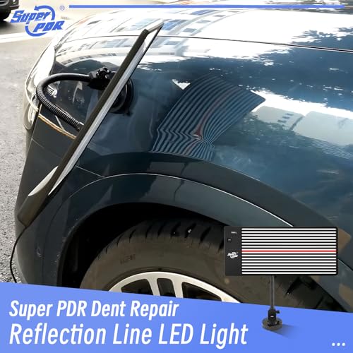 Super PDR لوحة ضوء PDR سوبر LED لوحة خط دنت PDR ضوء يعمل ببطارية USB أداة احترافية لإصلاح الدنت إضاءة إصلاح السيارات أداة انعكاس PDR إصلاح هيكل السيارة - Image 2