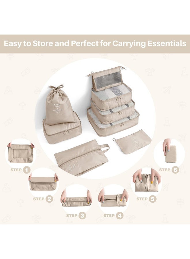 cartogivz 7-Piece Travel Organizer Luggage Set - Image 3