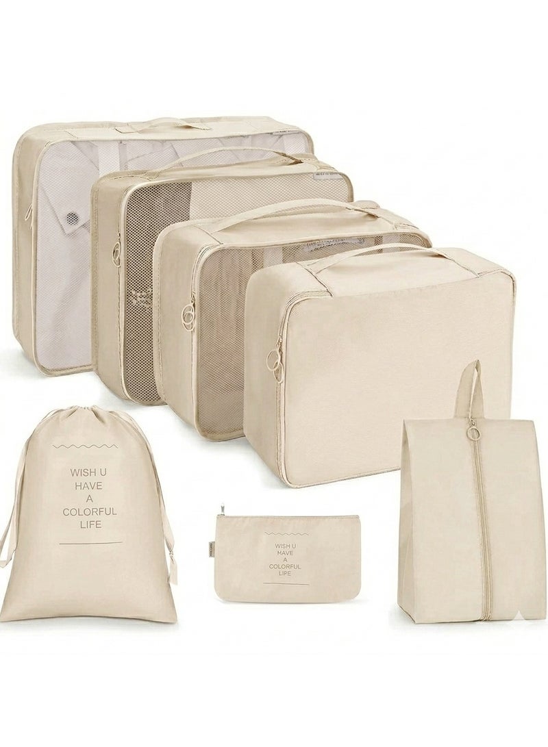 cartogivz 7-Piece Travel Organizer Luggage Set - Image 1