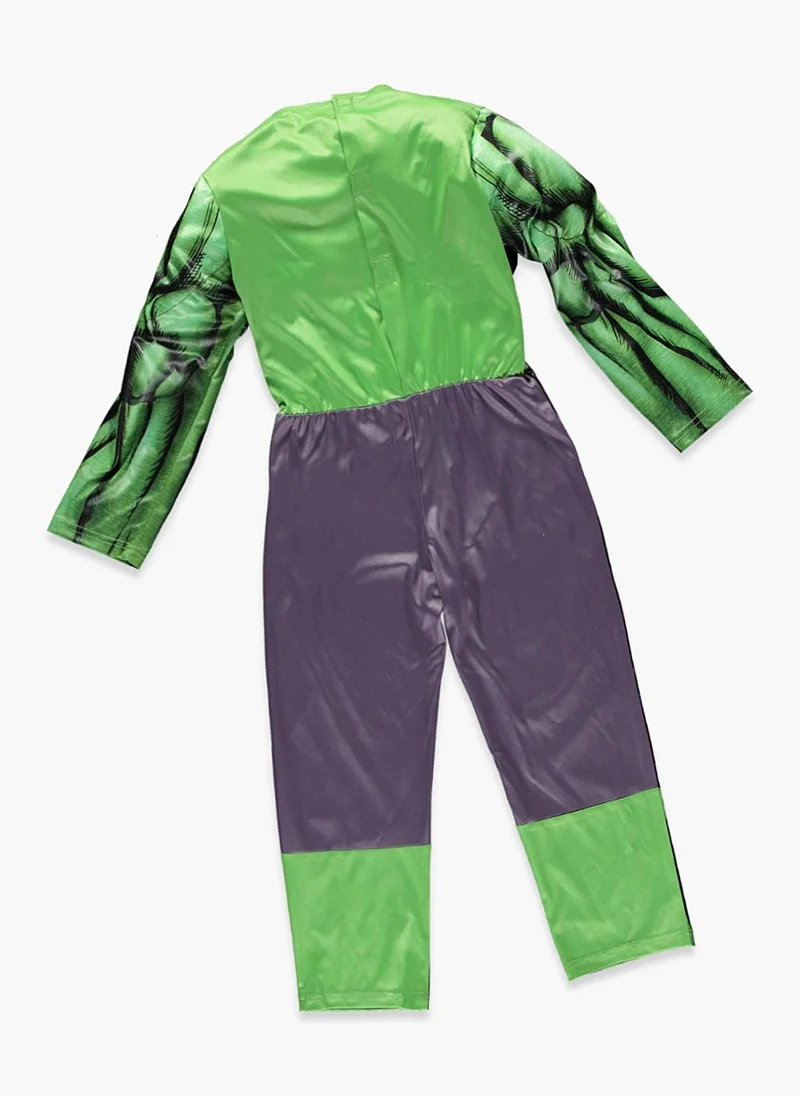 Matalan Kids Marvel Hulk Fancy Dress Costume