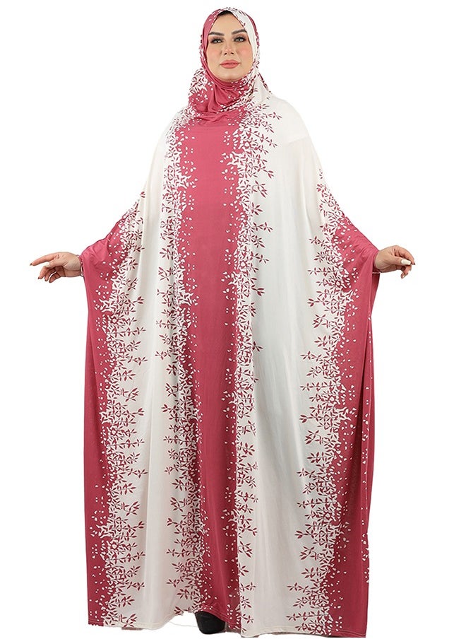 ثوب صلاة چيرسيه كويتي- عملي مع غطاء الرأس من زمرد فاشون