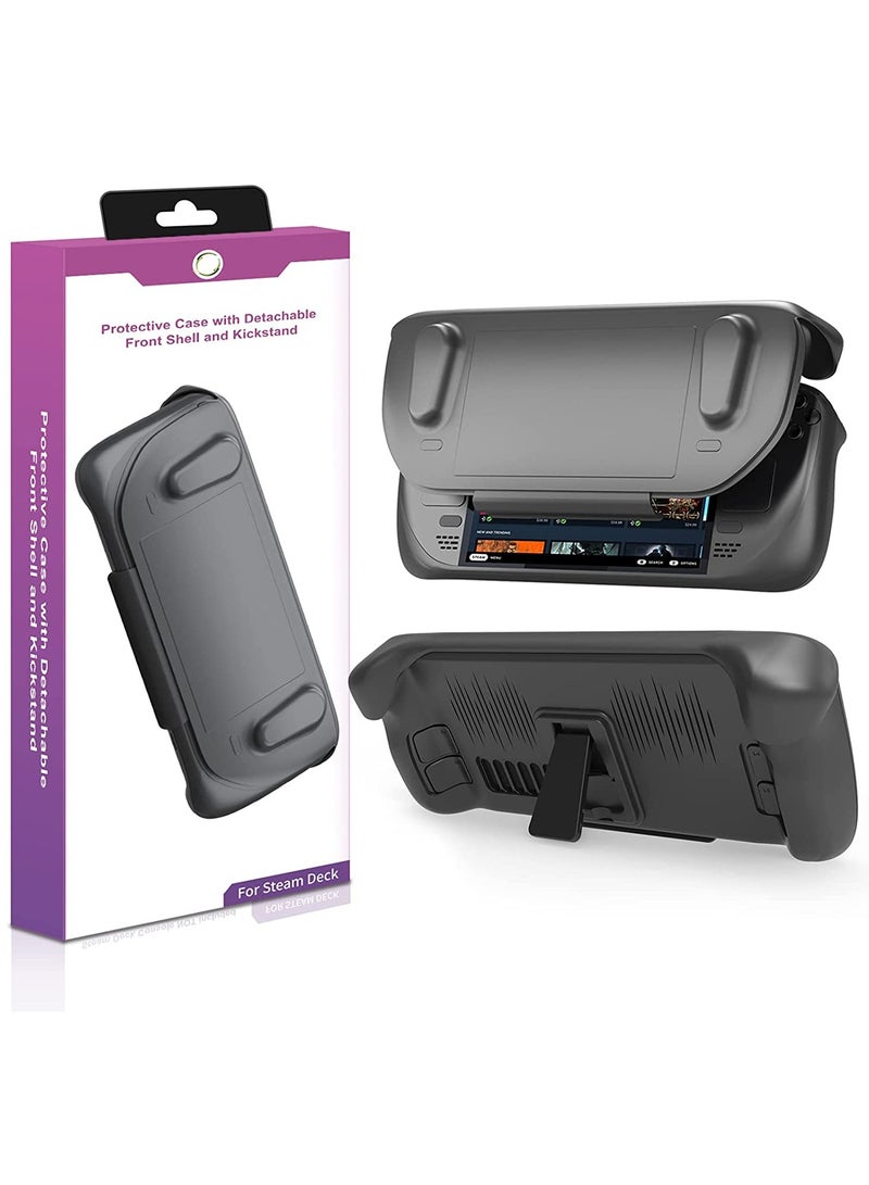 SYOSI 2023 Skin for Steam Deck Case Rugged Armor Protective Case Designed for Steam Deck TPU Cover with Absorption Anti-Scratch Cover Protector Steam Deck Accessories - Image 1