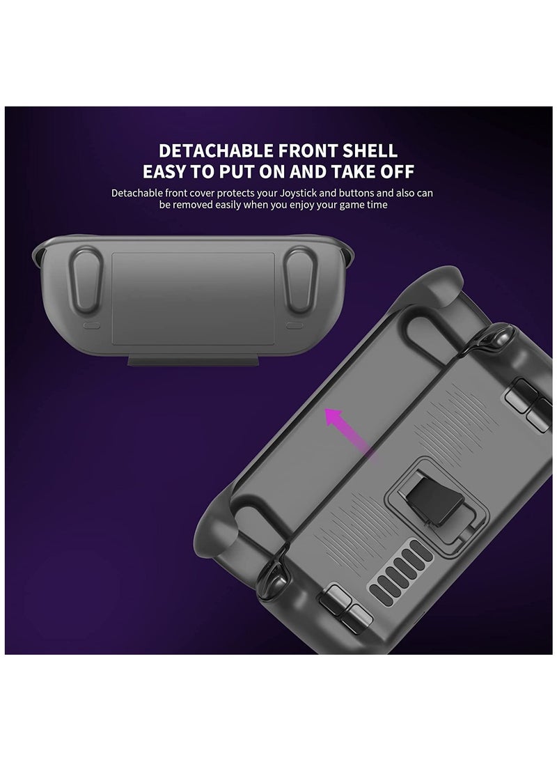 SYOSI 2023 Skin for Steam Deck Case Rugged Armor Protective Case Designed for Steam Deck TPU Cover with Absorption Anti-Scratch Cover Protector Steam Deck Accessories - Image 4