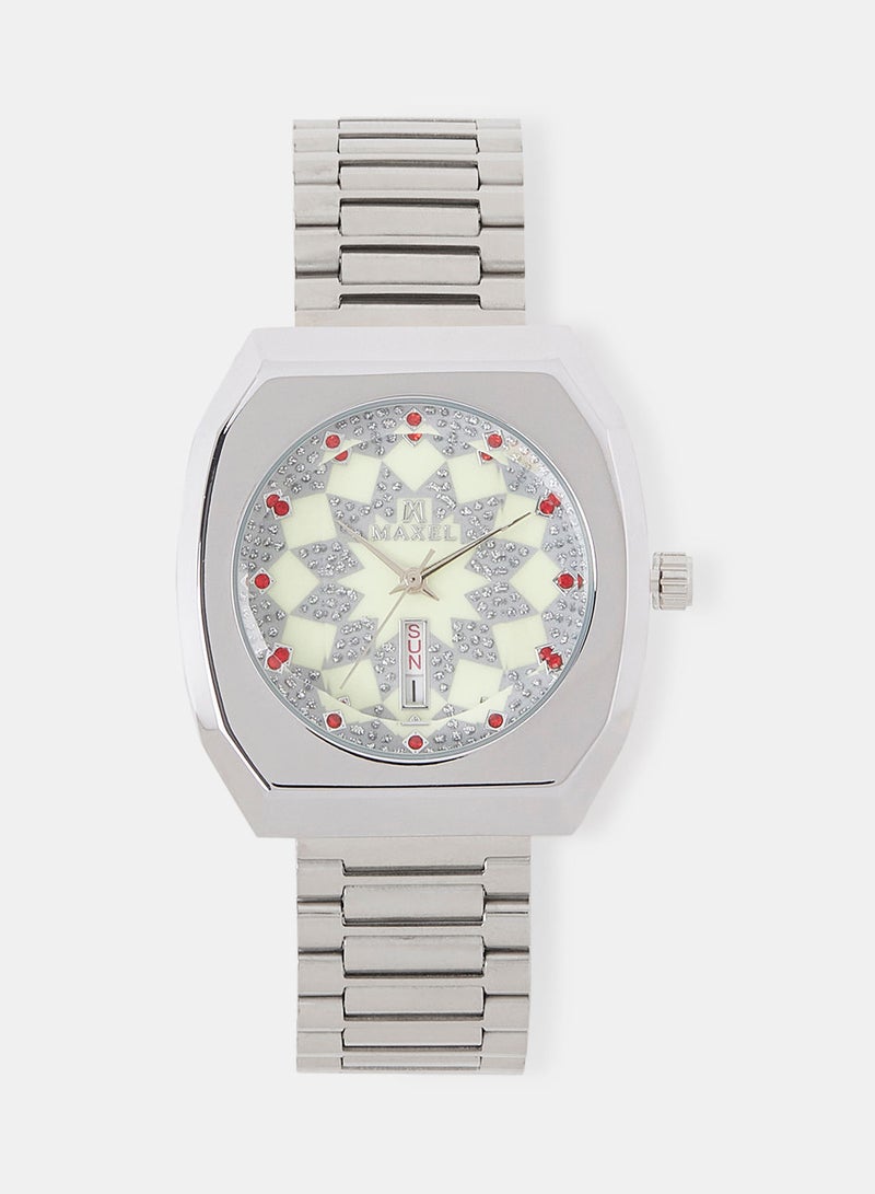 Maxel ساعة يد أنالوج للرجال سنتريكس نيو ديستار MX549 - 38 مم - Image 1