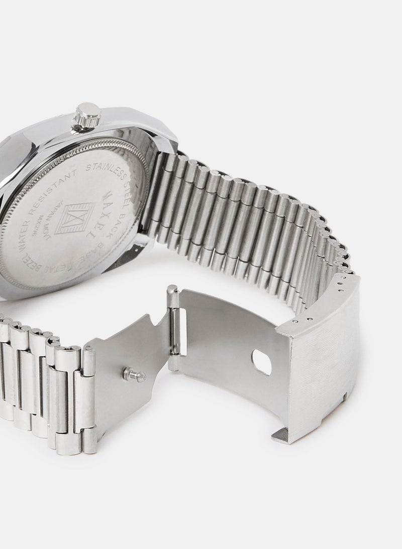 Maxel ساعة يد أنالوج للرجال سنتريكس نيو ديستار MX549 - 38 مم - Image 4