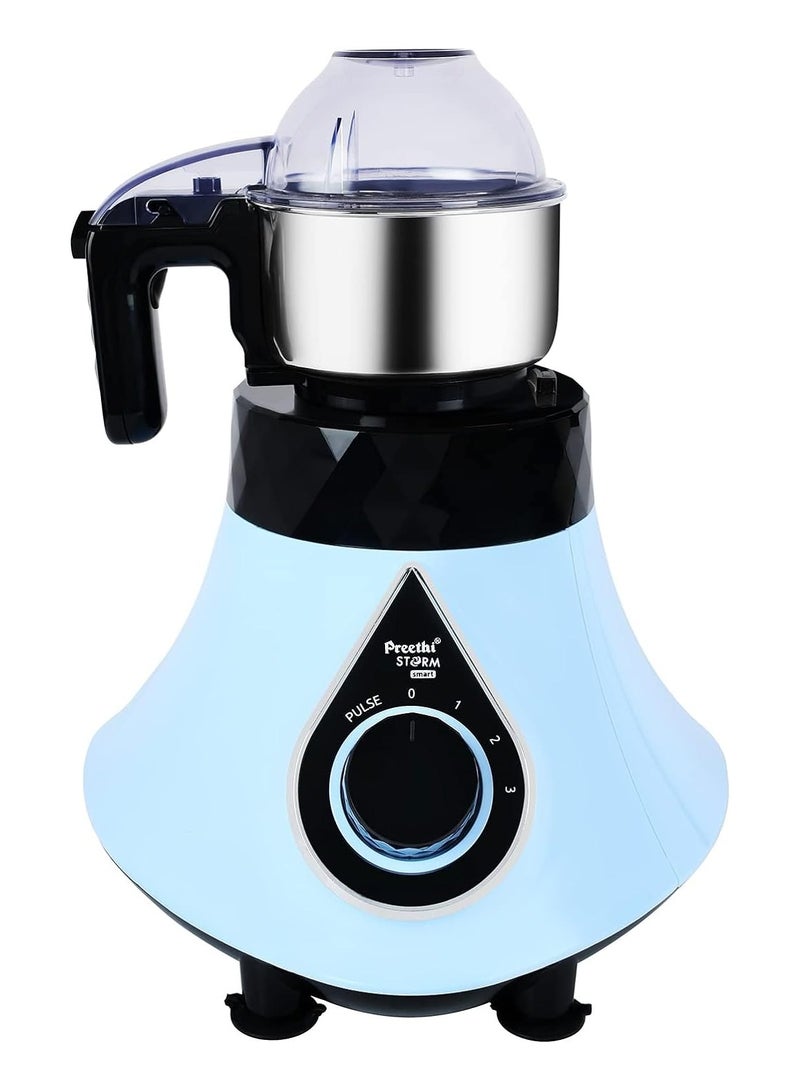 Preethi Storm Smart Mixer Grinder PREETHI-MG-249/00 - Mixer Grinder with 4 Jars, Stainless Steel Blades, and Triple Safety Mechanism  - Image 2