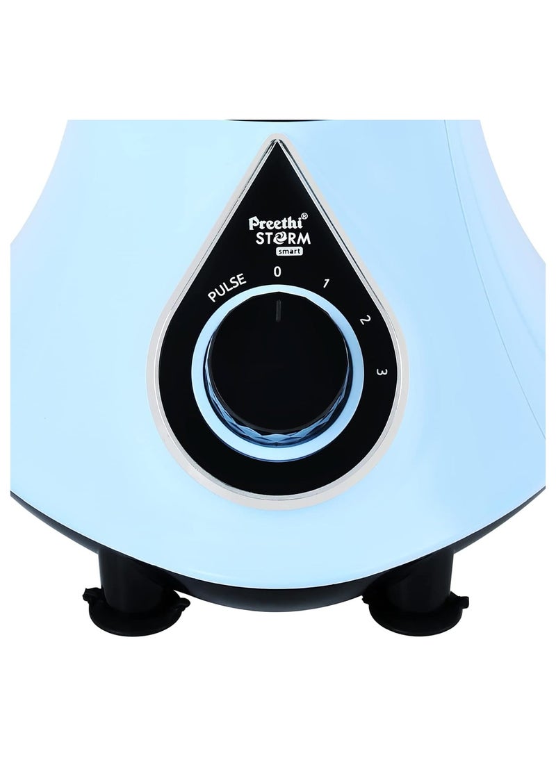 Preethi Storm Smart Mixer Grinder PREETHI-MG-249/00 - Mixer Grinder with 4 Jars, Stainless Steel Blades, and Triple Safety Mechanism  - Image 3