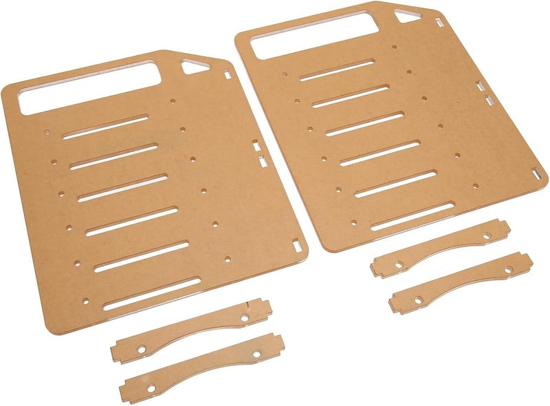 6 طبقة من حامل الأكريليك لقرص HDD، صينية لتركيب محرك الأقراص الثابتة DIY لسطح المكتب - Image 1