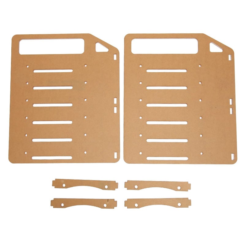 6 طبقة من حامل الأكريليك لقرص HDD، صينية لتركيب محرك الأقراص الثابتة DIY لسطح المكتب - Image 3