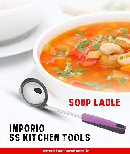 Shapes Stainless Steel Kitchen Tool Set, Set of 2, Multicolor (SC/SLSG/02) - Image 3