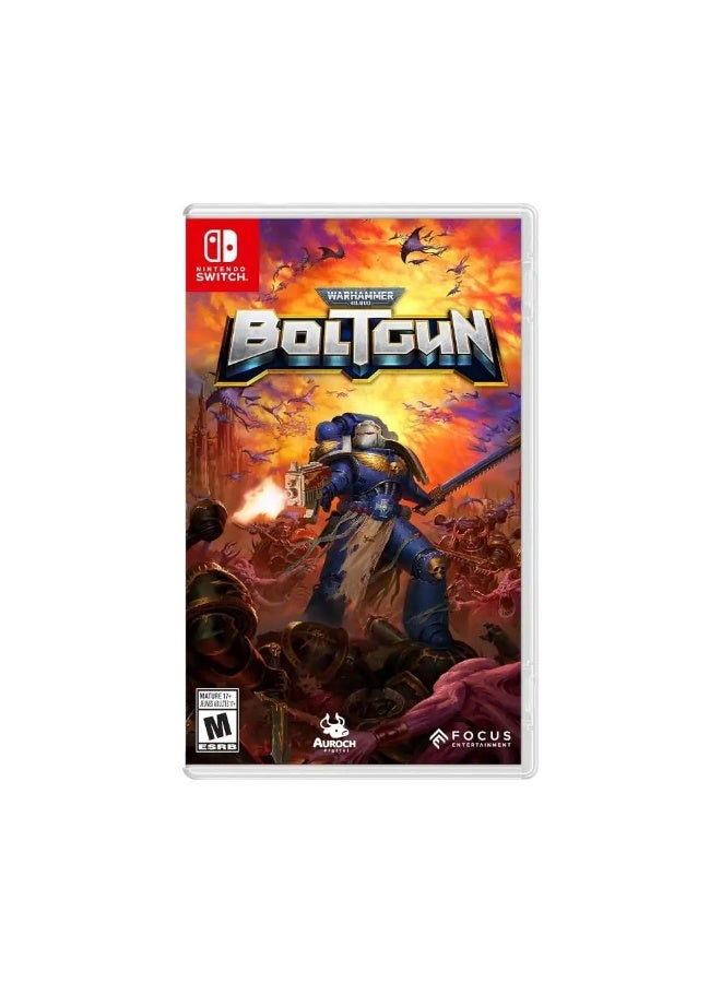 FOCUS Warhammer 40000: Boltgun Game - Nintendo Switch - nintendo_switch - Image 1