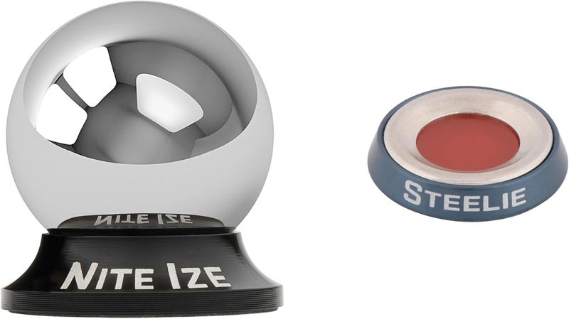 NiteIze Nite Ize Steelie Original Dash Kit  Magnetic Phone Mount for Car Dashboard  Car Phone Holder with Strong Steelie Magnet  3M VHB Adhesive - Image 2