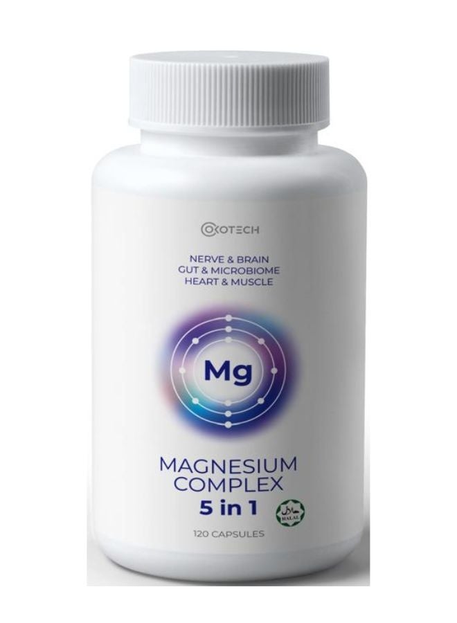 أوكوتيك مركب المغنيسيوم 5 في 1 كبسولات 120