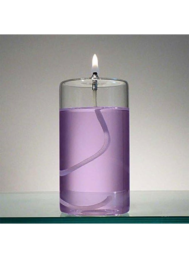 Firefly 5-Inch Refillable Glass Pillar Candle - Liquid Candles are The Latest Trend in Candle Lighting - Image 3