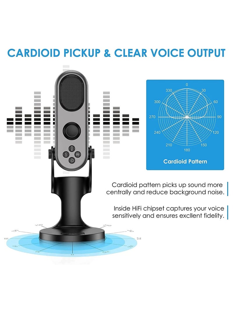 Jmary Jmary MC-PW7 Professional USB Microphone for Podcast live Streaming - Image 1