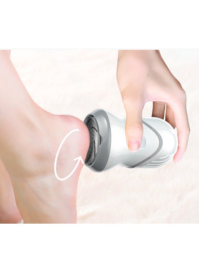 HOOPZOZA Electric Foot Files Callus Remover Rechargeable Feet Pedicure With 3 Roller Heads 2 Speed for Removing Dead Skin and Calluses - Image 1