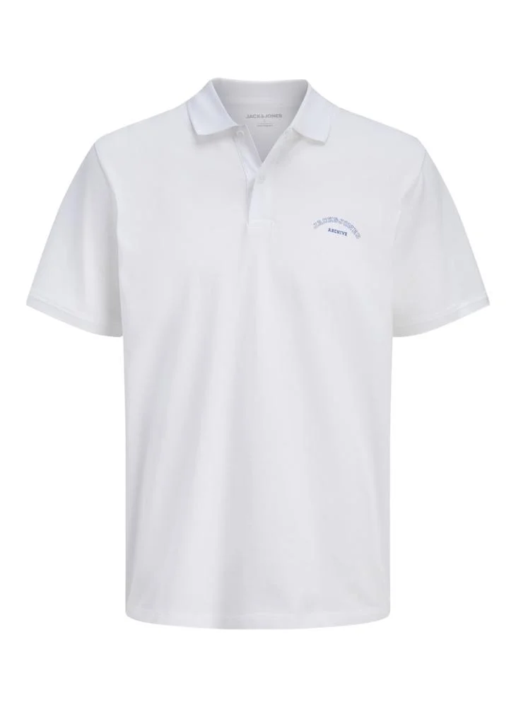 JACK & JONES Logo short sleeve polo