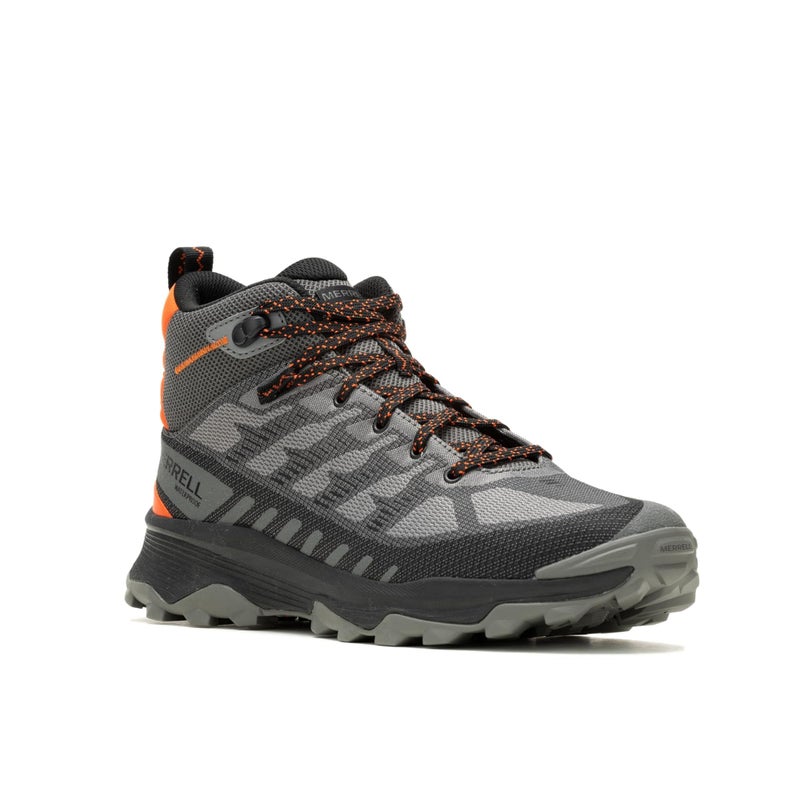 Merrell Mens Speed Eco Mid Waterproof Boot CharcoalTan 105 M