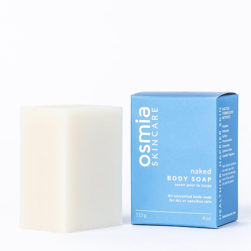Osmia Skincare Natural Naked Body Soap | Nourish, Moisturize, Soften | Unscented, Sensitive Skin Safe | Clean Beauty For Healthy Skin (4 oz | 113 g) - Image 1