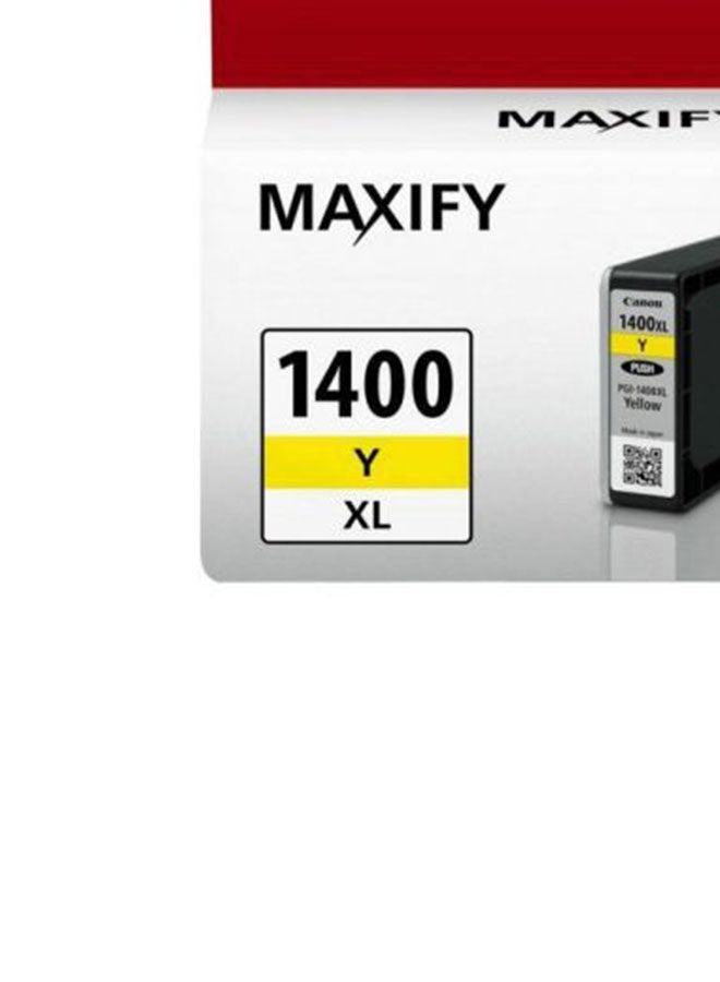 كانون خرطوشة حبر بجودة احترافية طراز PGI-1400XL أصفر - Image 4