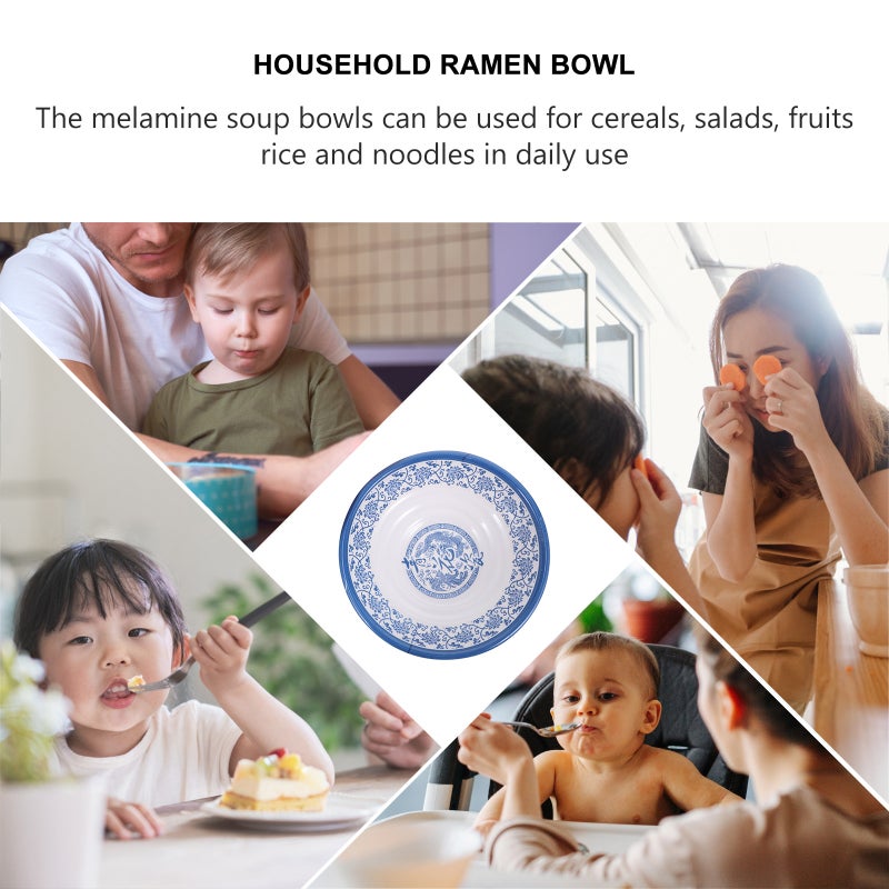 1 Pc Noodle Bowl Soup Bowl Tableware Noodles Bowl for Eating - Image 1