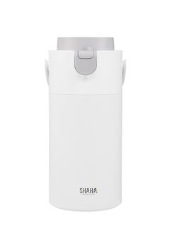 SHAHA Stainless Steel Vacuum Flask 4L Matte White  - Image 1