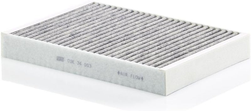 MANN FILTER MANN-FILTER CUK 34 003 Cabin Air Filter - Pollen Filter with Activated Carbon - Image 1