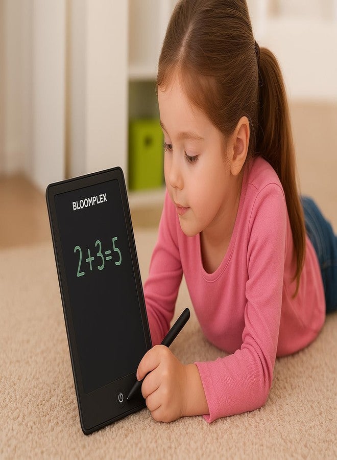 BLOOM PLEX BLOOMPLEX LCD Writing Tablet for Kids - 12 Inch Doodle Board, Eye-Friendly Screen, One-Click Erase & Lock, Educational Drawing Pad for Boys & Girls, Travel & School Learning Toy(Multicolour) - Image 4