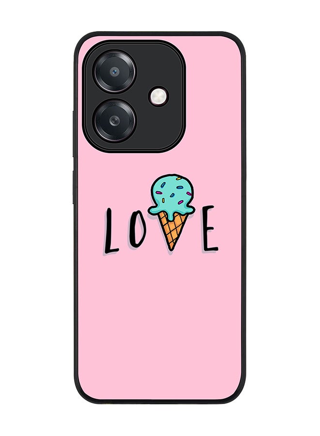 Stylizedd For Oppo A5i Case,Slim fit Camera Protection, Shockproof Thin Phone cover  - LoveIcecream Cone