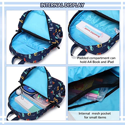 Lanola Cute Little Girls Backpack Waterproof Small Kids Backpacks Daypack for Toddler Girl Bakcpack Travel Bag Baby Children Preschool Bakcpack- Black Dog - Image 4