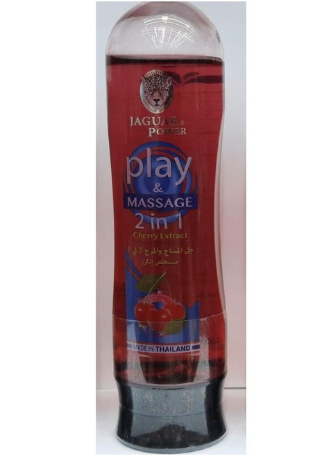 Power Play Massage 2 In 1  With cheery Extract