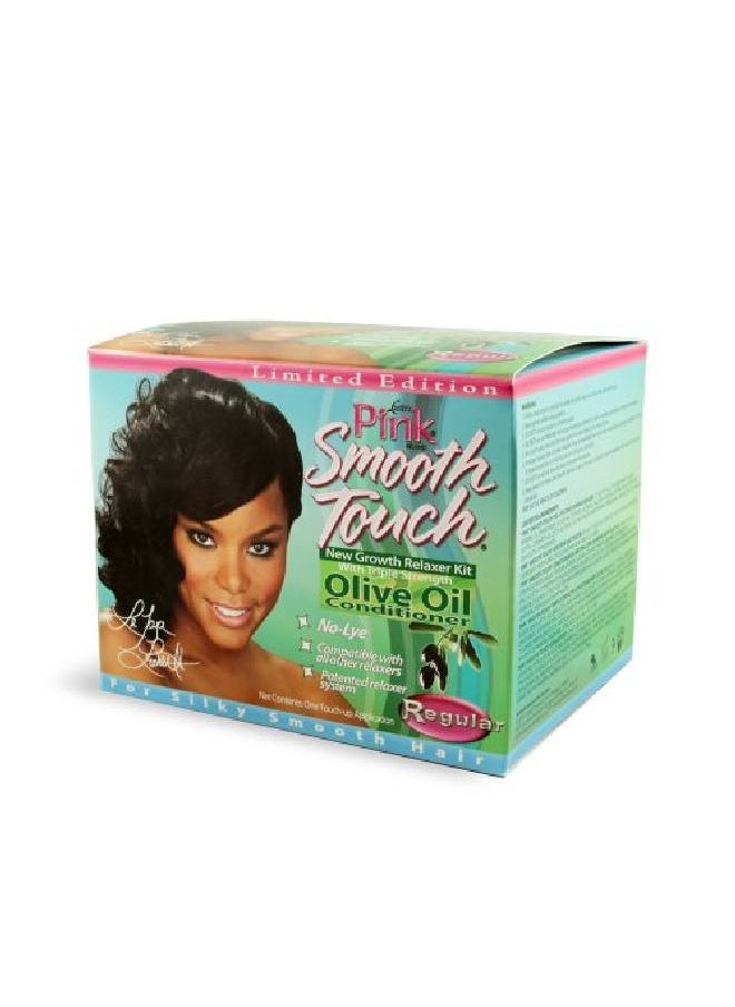 Luster's Pink Smooth Touch New Growth Relaxer Kit Regular  - Image 1