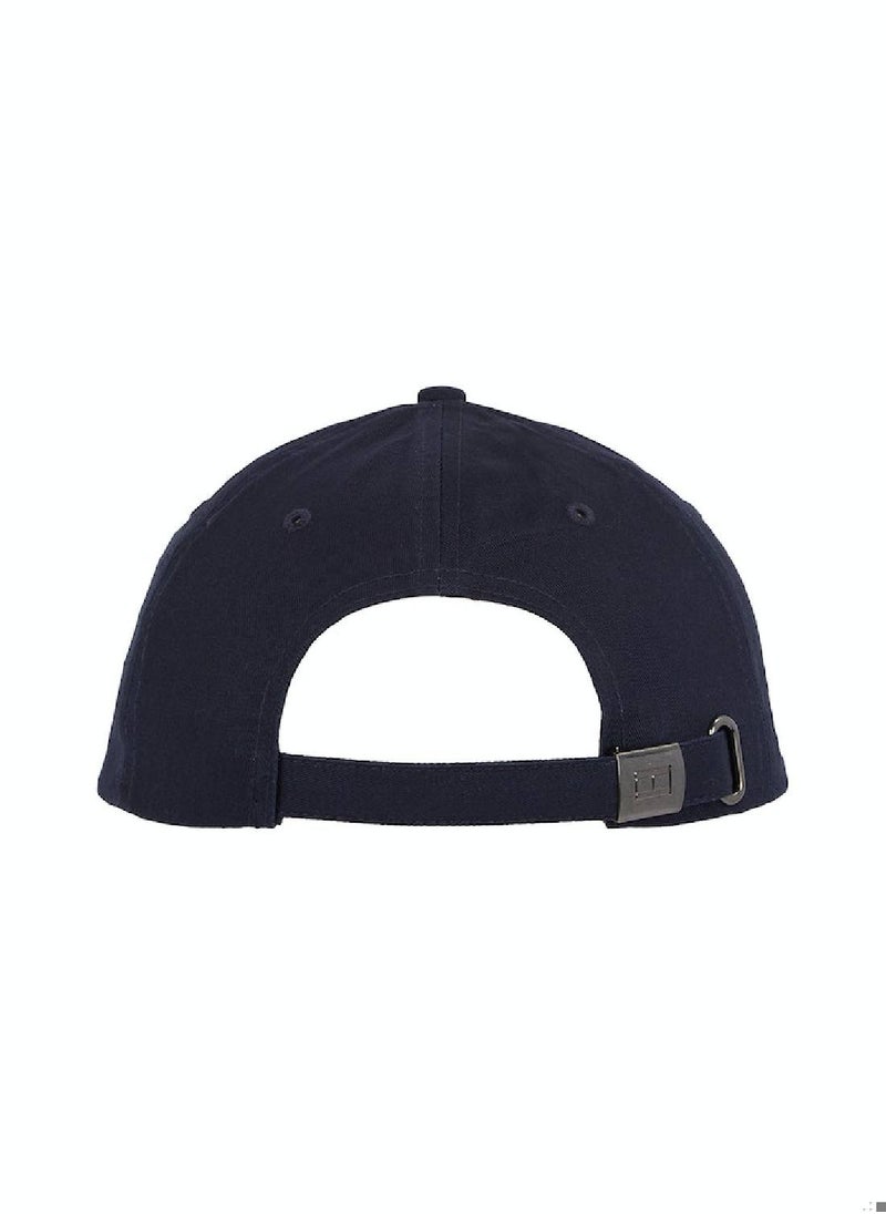 TOMMY HILFIGER - Men's Established 1985 Logo Cap -  Cotton, Blue - Image 1