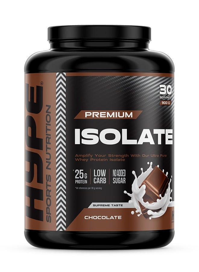 هايب مسحوق بروتين آيزوليت نكهة الشوكولاتة | ٩٠٠ غرام | مصدر بروتين عالي الجودة - Image 1