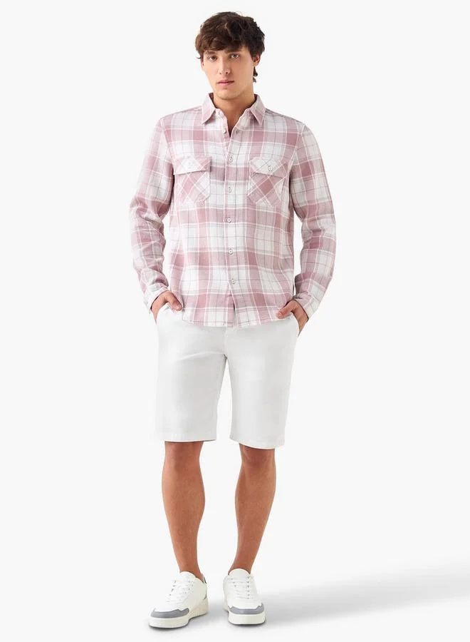 Lee Cooper Lee Cooper Checked Shirt with Pockets