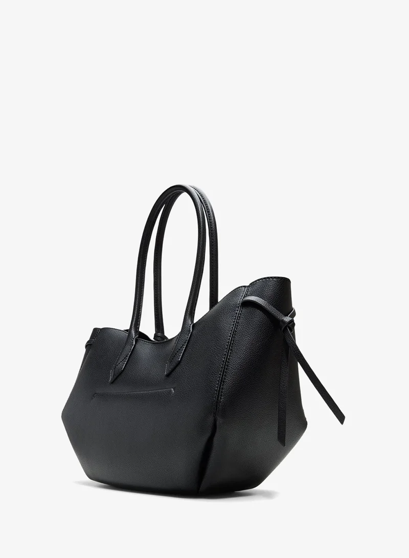 ALDO Kkorinnex Black Overflow Women's Tote & Satchel bags