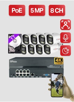 8xBullet Camera+1xNVR(8CH)+1x1TB HDD