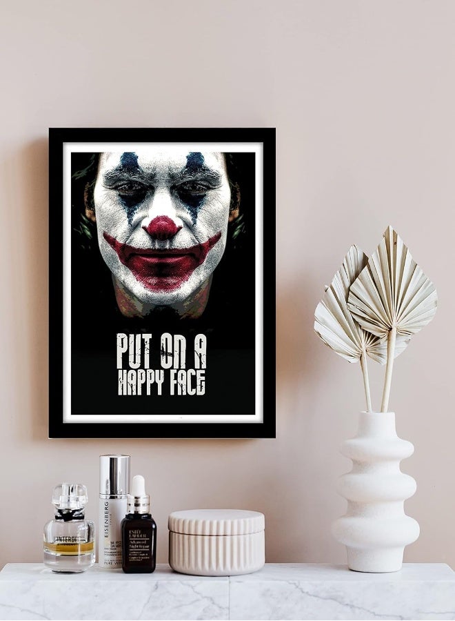 Emoda Home Trove Joker Popart Framed Poster (10 Inch X 13 Inch, Multicolor) - Image 2
