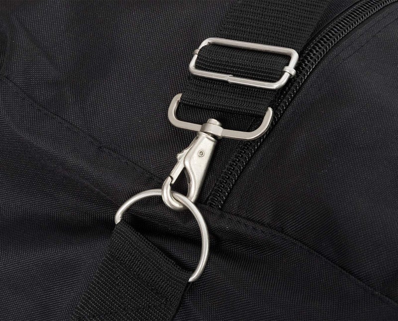 K-Cliffs Heavy Duty Cargo Duffel Large Sport Gear Drum Set Equipment Hardware Travel Bag Rooftop Rack Bag (21" x 10" x 9", Black) - Image 4