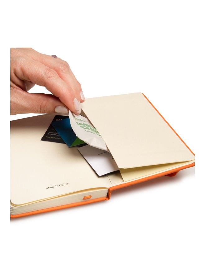 NIBEMINENT 3-Piece A6 Journal Writing Notebook Orange - Image 3