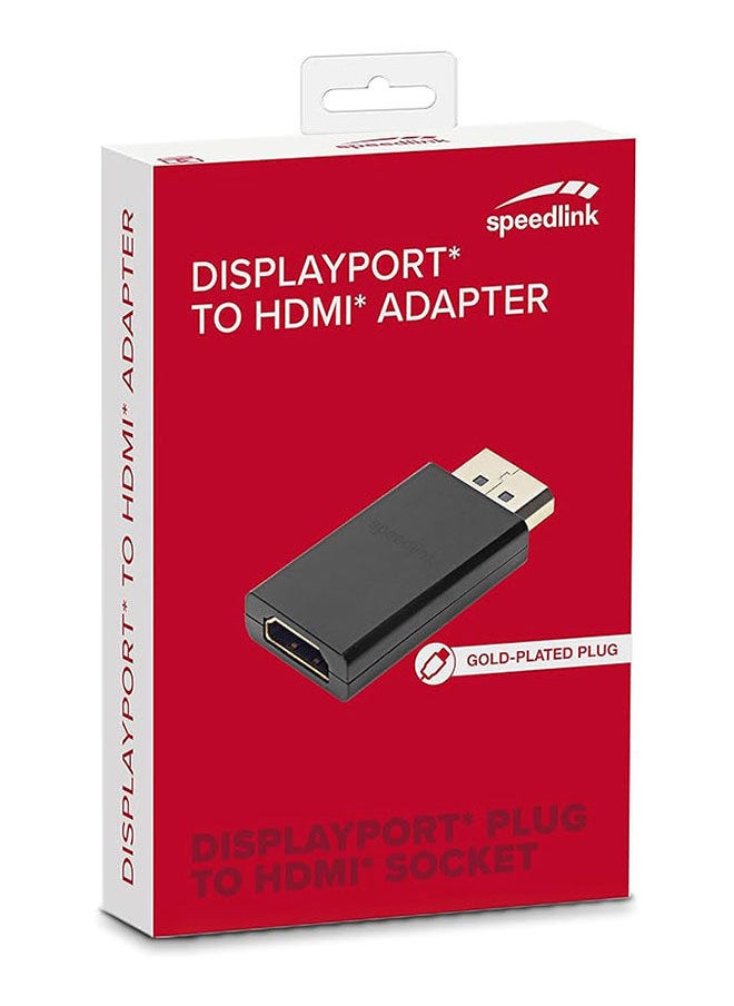 SPEEDLINK Display Port To Hdmi Adapter Hq Contacts  - Image 2