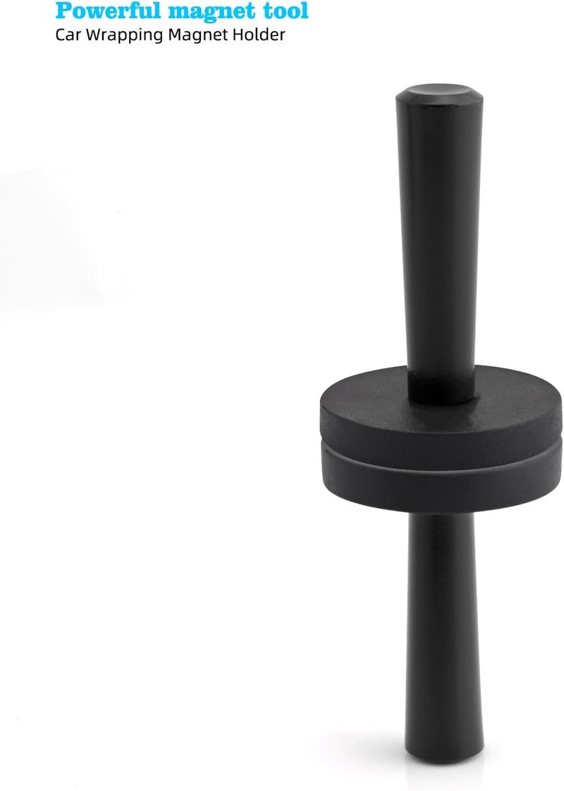 Ehdis 4pcs Car Wrap Black Gripper Magnet Holder for Sign Vinyl, Car Wrapping & Crafts Sign Making Vinyl Tools Magnets - Image 4